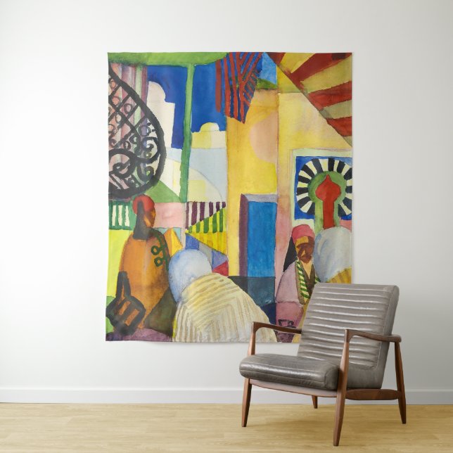 Tapete De Parede Nos Bazares | Auguste Macke | (In Situ)