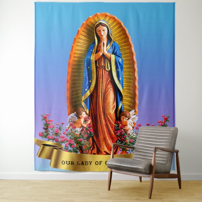 Tapete De Parede Nossa Senhora de Guadalupe (In Situ)