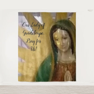 Tapete De Parede Nossa Senhora de Guadalupe Personalizável