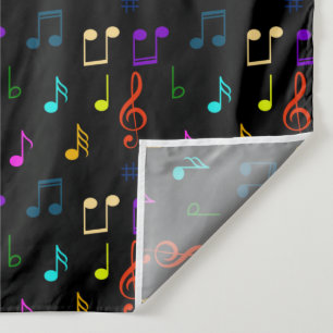 Tapete De Parede Notas Musicais Presentes para Músicos Amantes de A