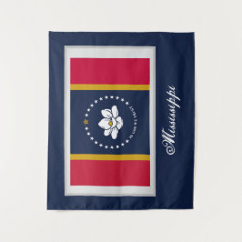 Tapete De Parede Nova bandeira do Mississippi 2020