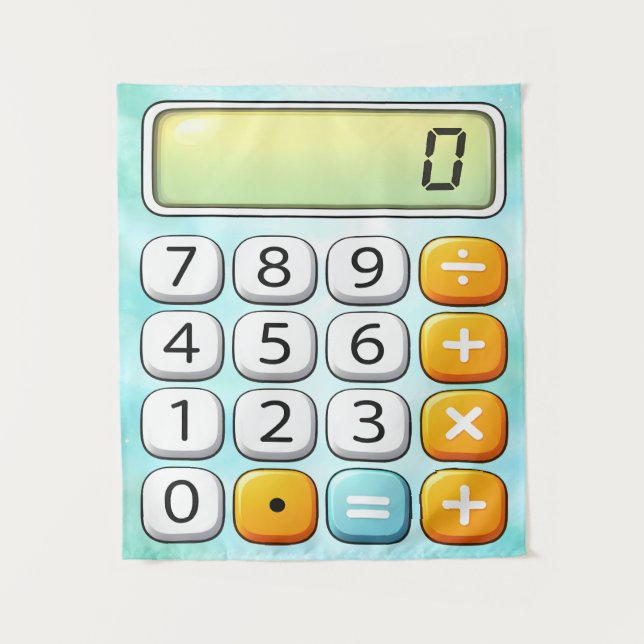 Tapete De Parede Number Day Calculator Math Design (Frente)