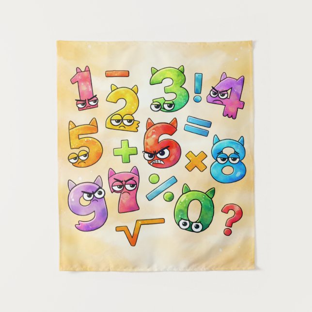 Tapete De Parede Number Day Colourful Maths Numbers Banner for  (Frente)