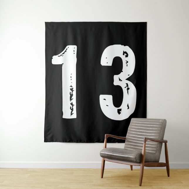 Tapete De Parede Número desportivo 13 (In Situ)