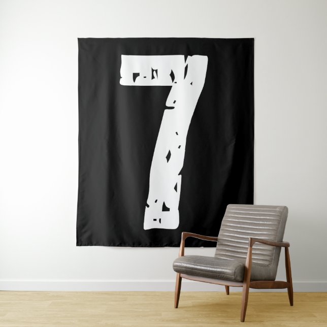 Tapete De Parede Número desportivo 7 (In Situ)
