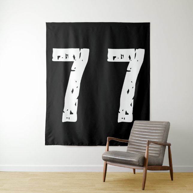 Tapete De Parede Número desportivo 77 (In Situ)