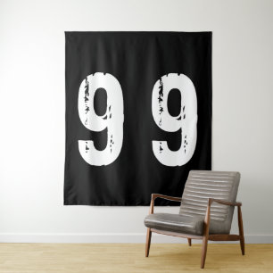 Tapete De Parede Número desportivo 99
