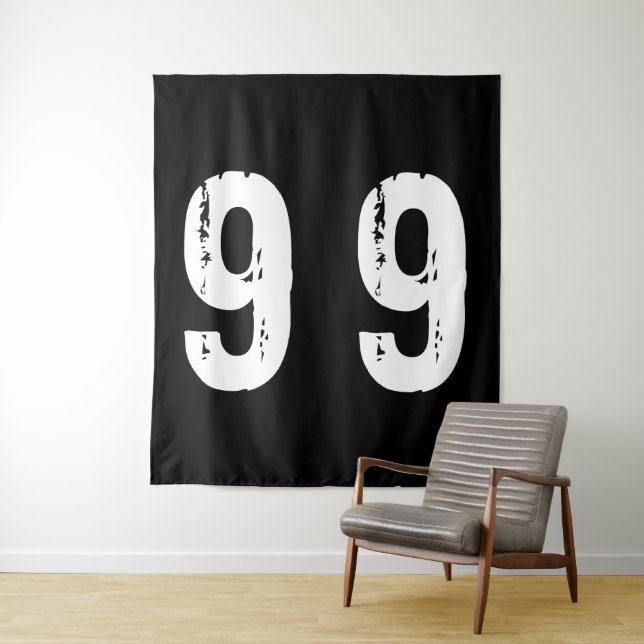 Tapete De Parede Número desportivo 99 (In Situ)