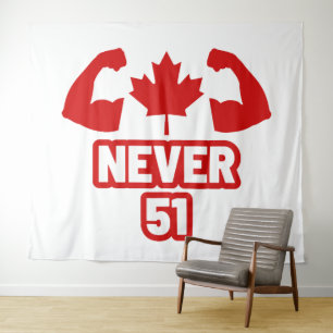 Tapete De Parede Nunca 51 Canadá Forte