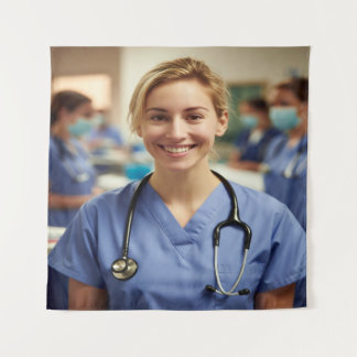 Tapete De Parede Nurse Photo Customize Personalize
