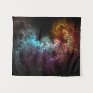 Tapete De Parede Nuvem de Poeira de Nebula Escuro CRQENH