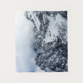 Tapete De Parede Nuvens cobrindo montanhas majestosas