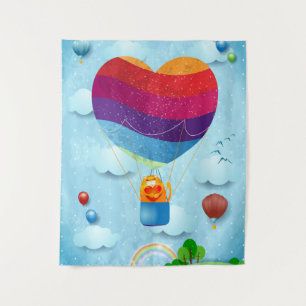 Tapete De Parede O amor está no ar