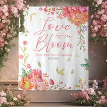 O amor está no Bloom | Backdrops de Chá de panela 