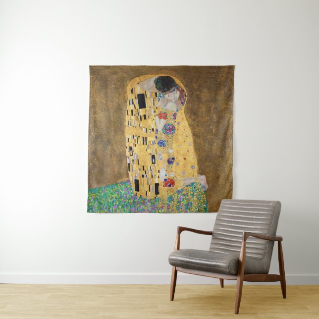 Tapete De Parede O Beijo de Gustav Klimt (In Situ)