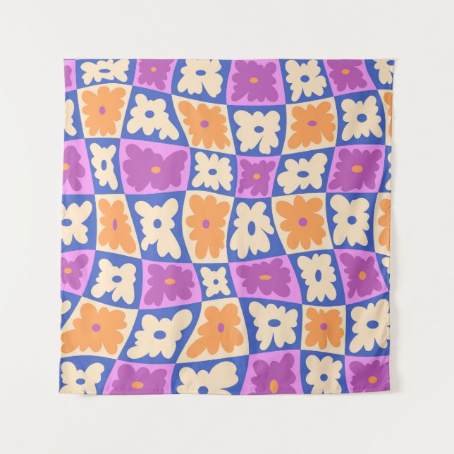 Tapete De Parede O Chessboard da Natureza (Frente)