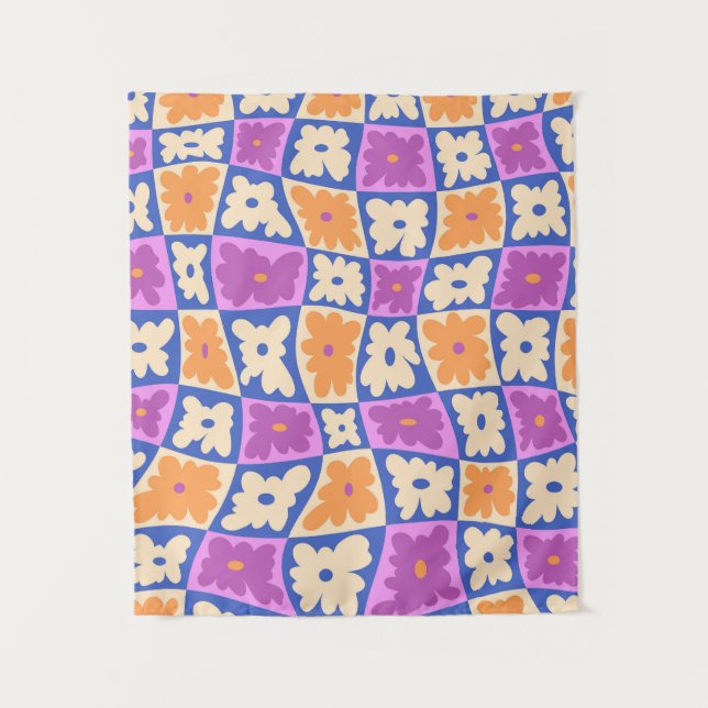 Tapete De Parede O Chessboard da Natureza (Frente)