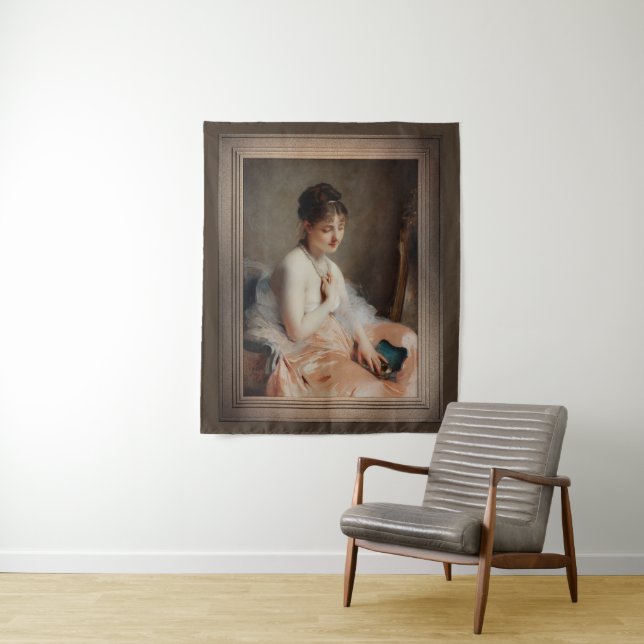 Tapete De Parede O colar das pérolas de Charles Chaplin (In Situ)