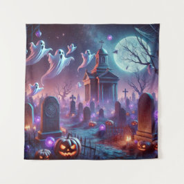 Tapete De Parede O Dia das Bruxas da Lua