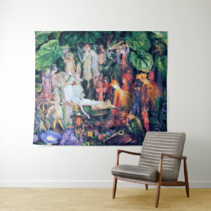 Tapete De Parede O Funeral da Fada, John Anster Fitzgerald
