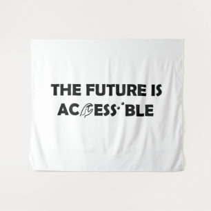Tapete De Parede O futuro é a linguagem de sinais ASL acessível Bra