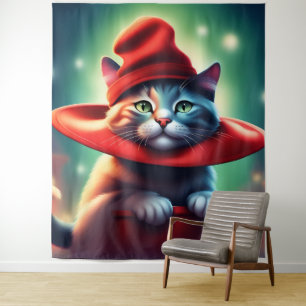 Tapete De Parede o gato mago