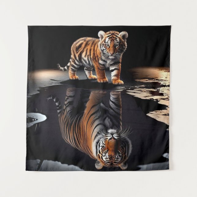 Tapete De Parede O Jovem e o Poderoso (Frente)