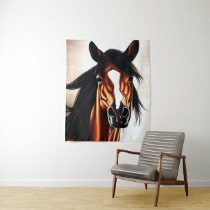 Tapete De Parede O Majestoso Mustang - O Espírito Da Liberdade