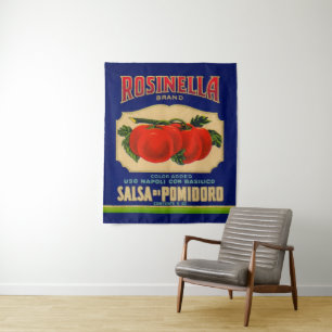 Tapete De Parede O molho de tomate Rosinella pode ser rotulado na d