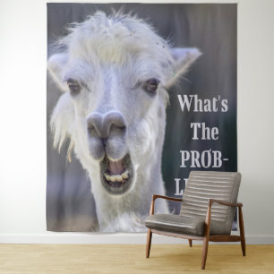 Tapete De Parede O que é o Prob-Llama? LLAMA, Custa Engraçado
