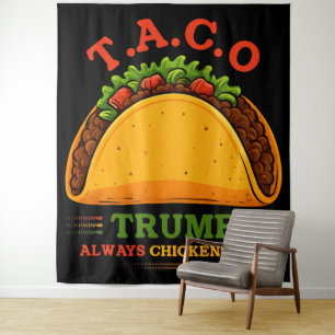Tapete De Parede O Taco Trump Sempre Fala Engraçado