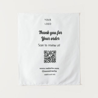 Tapete De Parede Obrigado pela análise de pedidos Revise o logotipo