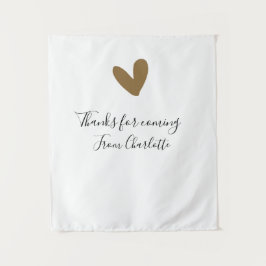 Tapete De Parede obrigado por vir adicionar nome mensagem de texto 