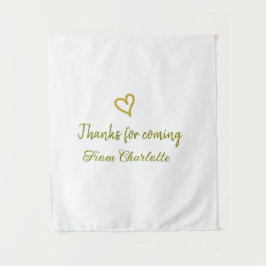 Tapete De Parede obrigado por vir adicionar nome mensagem de texto 