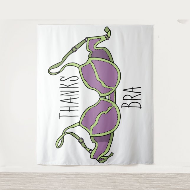 Tapete De Parede Obrigados Bra (Frente)