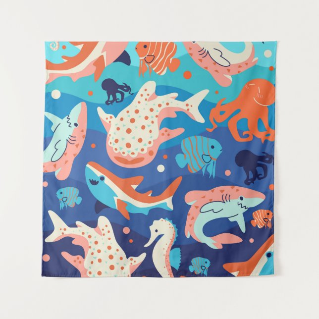 Tapete De Parede Ocean Wonders (Frente)