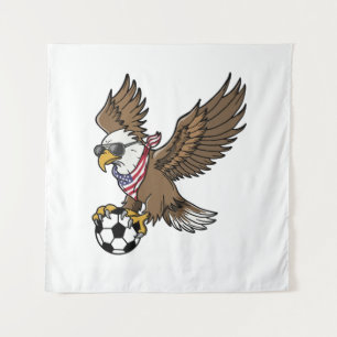 Tapete De Parede Óculos de sol águia de futebol EUA Legal Vintage P