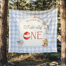 Tapete De Parede Ofishally One Birthday Personalized Banner 