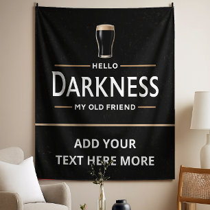 Tapete De Parede Olá Escuridão Meu Velho Amigo Dia de São Patrício 