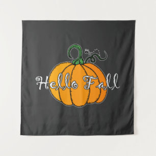 Tapete De Parede Olá, Pumpkin De Queda Ajudante Pumpkin