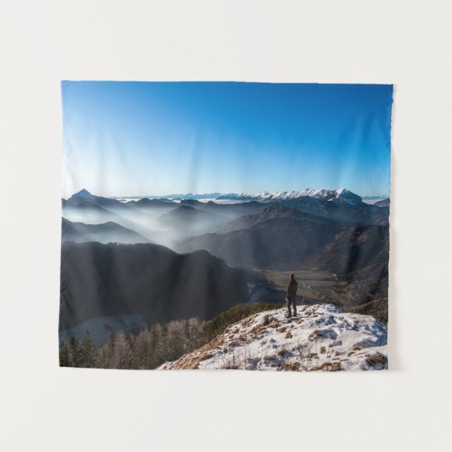 Tapete De Parede Olhando para novos horizontes (Frente (Horizontal))