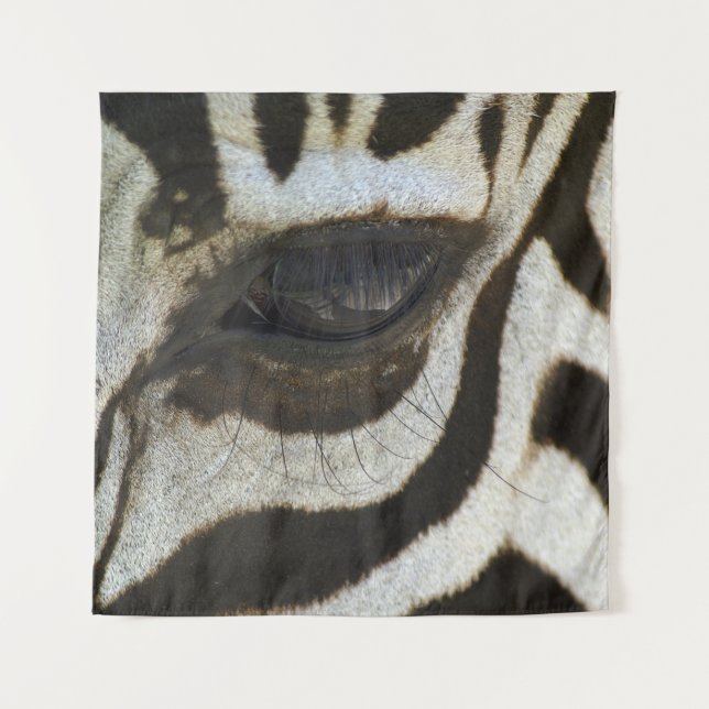 Tapete De Parede Olhos de zebras impressionantes (Frente)