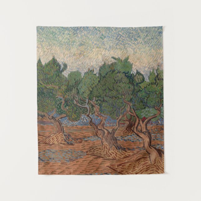 Tapete De Parede Olive Grove de Vincent van Gogh (Frente)