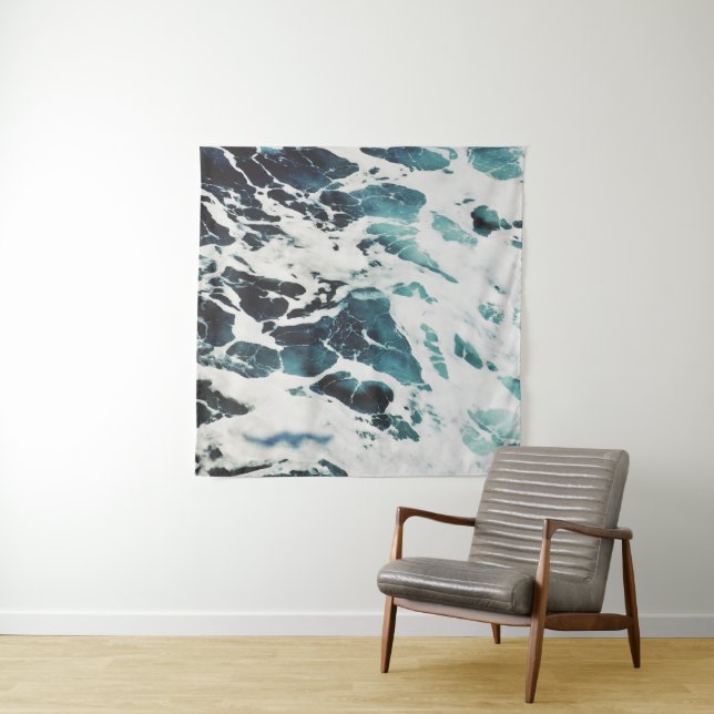 Tapete De Parede Ondas do Mar bonito (In Situ)