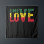 Tapete De Parede One Love Jamaican Rasta Reggae<br><div class="desc">Excelente vestido a festivais, concertos musicais, festas e ou para ocasiões cotidianas.</div>