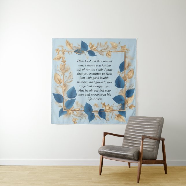 Tapete De Parede Oração de Mãe para o Filho (In Situ)