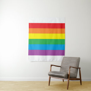 Tapete De Parede "Orgulho Arco-Íris" Muralha