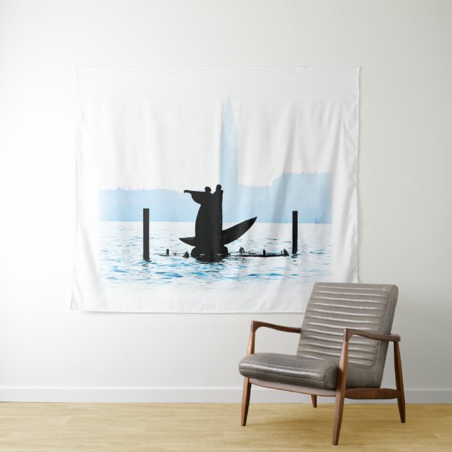 TAPETE DE PAREDE ORIENTAR A BOTÃO GRANDE (In Situ (Horizontal))