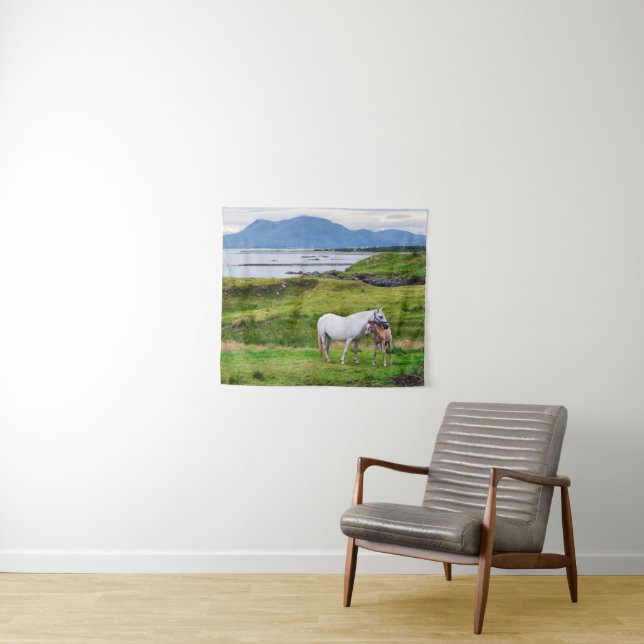 Tapete De Parede Os cavalos de Connemara | Galway, Ireland (In Situ (Horizontal))