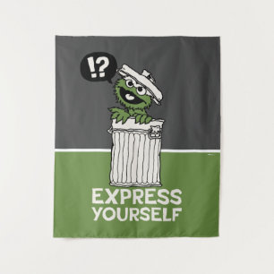 Tapete De Parede Oscar, o Grouch Expresse-se
